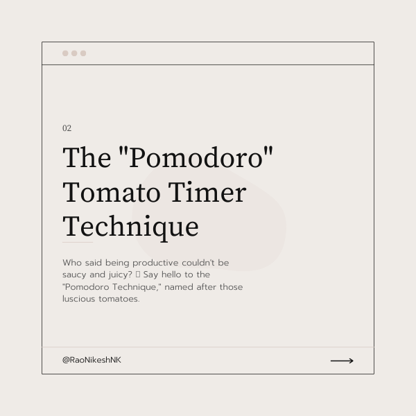 Pomodoro Technique